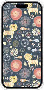 Силикон с усиленными углами чехол Котята v4 для Apple iPhone 16 - 1224sp-3709 изображение 