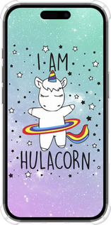 Силикон с усиленными углами чехол I'm hulacorn для Apple iPhone 16 - 3976sp-3709 изображение 