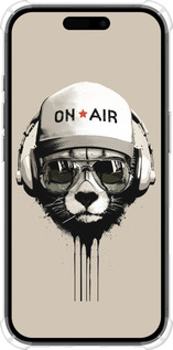 Силикон с усиленными углами чехол On air для Apple iPhone 16 - 4166sp-3709 изображение 