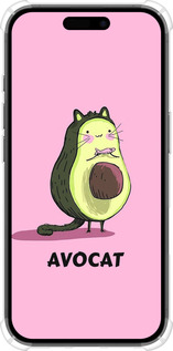 Силіконовий протиударний с посиленими кутами чехол Avocat для Apple iPhone 16 - 4270sp-3709 изображение 