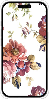 Силикон с усиленными углами чехол Vintage flowers для Apple iPhone 16 - 4333sp-3709 изображение 