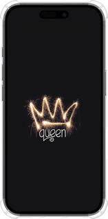 Силикон с усиленными углами чехол Корона для Apple iPhone 16 - 4337sp-3709 изображение 