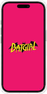 Силикон с усиленными углами чехол bat girl для Apple iPhone 16 - 4533sp-3709 изображение 