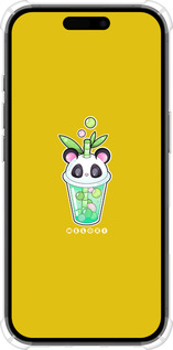 Силикон с усиленными углами чехол Панда 1 для Apple iPhone 16 - 4558sp-3709 изображение 
