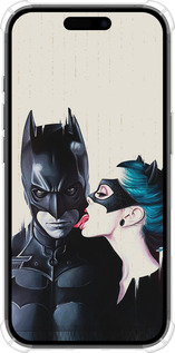 Силикон с усиленными углами чехол Бэтмен для Apple iPhone 16 - 4678sp-3709 изображение 