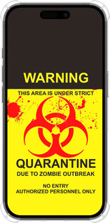 Силикон с усиленными углами чехол Biohazard  9 для Apple iPhone 16 - 4825sp-3709 изображение 