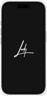 Силикон с усиленными углами чехол Lady 2 для Apple iPhone 16 - 4867sp-3709 изображение 