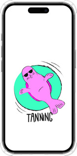 Силикон с усиленными углами чехол Magic Time для Apple iPhone 16 - 4889sp-3709 изображение 