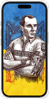 Силикон с усиленными углами чехол Бандера для Apple iPhone 16 - 5270sp-3709 изображение 