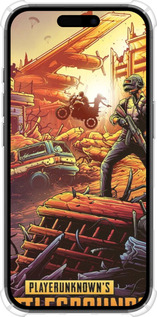 Силіконовий протиударний с посиленими кутами чехол № 5377 для Apple iPhone 16 - 5377sp-3709 изображение 