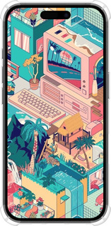 Силикон с усиленными углами чехол № 5393 для Apple iPhone 16 - 5393sp-3709 изображение 