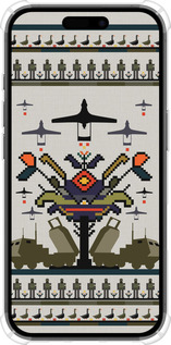 Силикон с усиленными углами чехол Вышиванка UA для Apple iPhone 16 - 5446sp-3709 изображение 