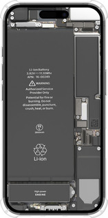 Силикон с усиленными углами чехол Детали смартфона для Apple iPhone 16 - 5487sp-3709 изображение 