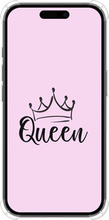 Силикон с усиленными углами чехол Queen & King для неё для Apple iPhone 16 - 5520sp-3709 изображение 