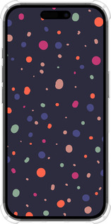 Силикон с усиленными углами чехол Горошек v2 для Apple iPhone 16 - 5599sp-3709 изображение 