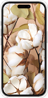 Силикон с усиленными углами чехол Хлопок для Apple iPhone 16 - 5665sp-3709 изображение 
