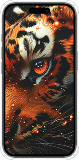 Силикон с усиленными углами чехол Tiger для Apple iPhone 16 - 6053sp-3709 изображение 
