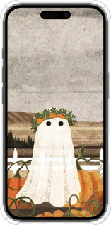 Силикон с усиленными углами чехол Призрак для Apple iPhone 16 - 6245sp-3709 изображение 