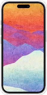 Силикон с усиленными углами чехол Горный закат для Apple iPhone 16 - 6479sp-3709 изображение 