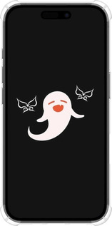 Силикон с усиленными углами чехол Genshin Impact Ху Тао Искусство духа-призрака для Apple iPhone 16 - 6534sp-3709 изображение 