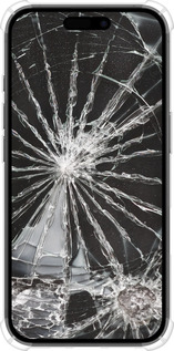Силикон с усиленными углами чехол Glass для Apple iPhone 16 - 6608sp-3709 изображение 