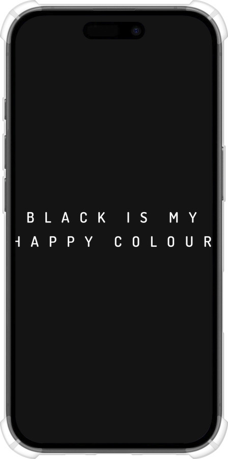Силикон с усиленными углами чехол Happy Color для Apple iPhone 16 - 4252sp-3709 изображение 