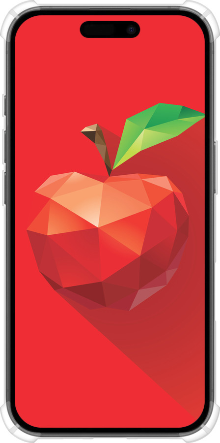 Силикон с усиленными углами чехол Яблоко для Apple iPhone 16 - 4696sp-3709 изображение 