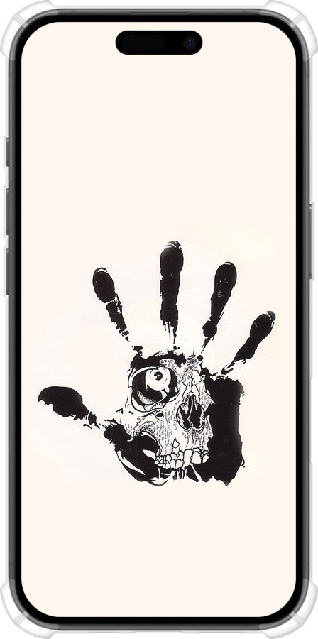 Силикон с усиленными углами чехол Biohazard 5 для Apple iPhone 16 - 4821sp-3709 изображение 