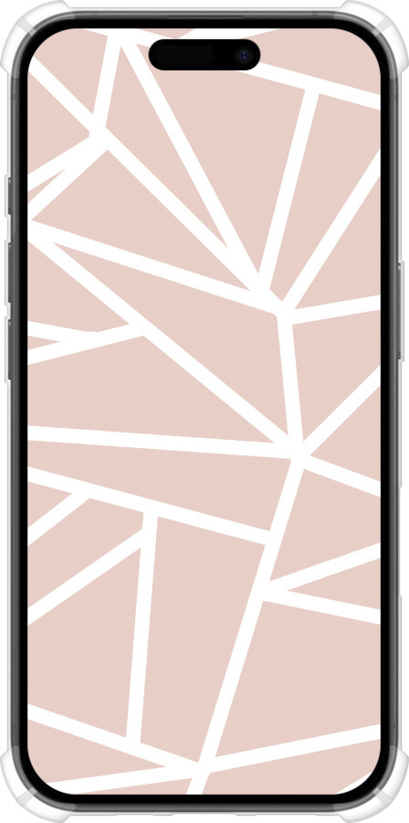 Силикон с усиленными углами чехол Абстракция 2 для Apple iPhone 16 - 4872sp-3709 изображение 