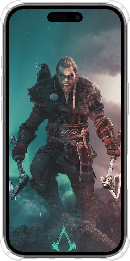Силикон с усиленными углами чехол № 5366 для Apple iPhone 16 - 5366sp-3709 изображение 