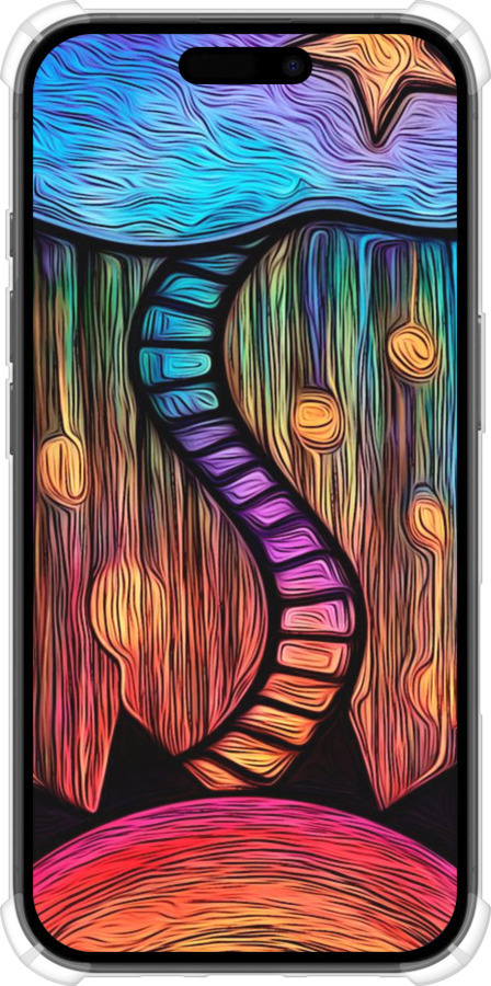 Силикон с усиленными углами чехол № 5390 для Apple iPhone 16 - 5390sp-3709 изображение 