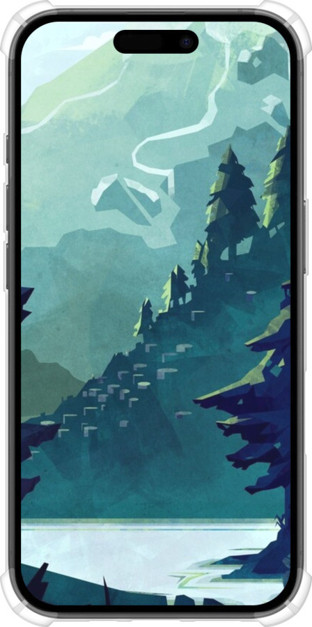 Силикон с усиленными углами чехол № 5424 для Apple iPhone 16 - 5424sp-3709 изображение 