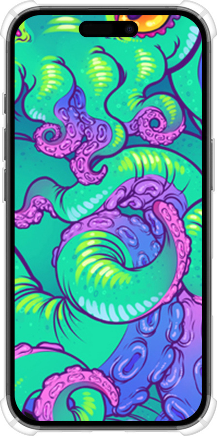 Силикон с усиленными углами чехол № 5427 для Apple iPhone 16 - 5427sp-3709 изображение 