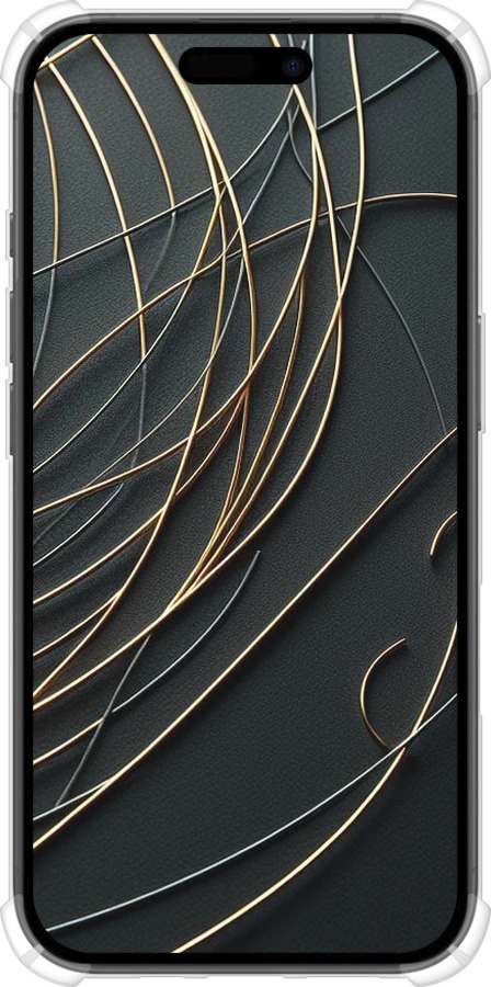 Силикон с усиленными углами чехол Связь между мирами для Apple iPhone 16 - 5837sp-3709 изображение 