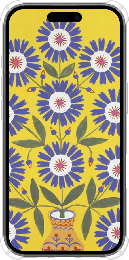 Силіконовий протиударний с посиленими кутами чехол Примаченко2 для Apple iPhone 16 - 5910sp-3709 изображение 