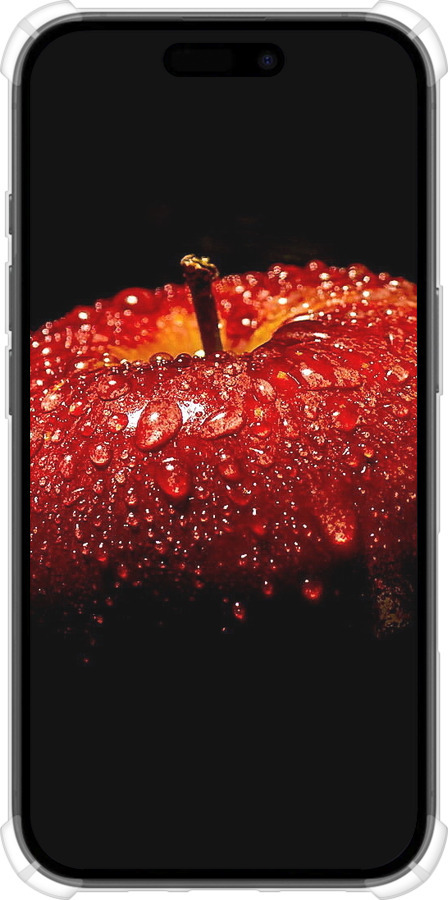 Силикон с усиленными углами чехол Яблоко для Apple iPhone 16 - 6022sp-3709 изображение 