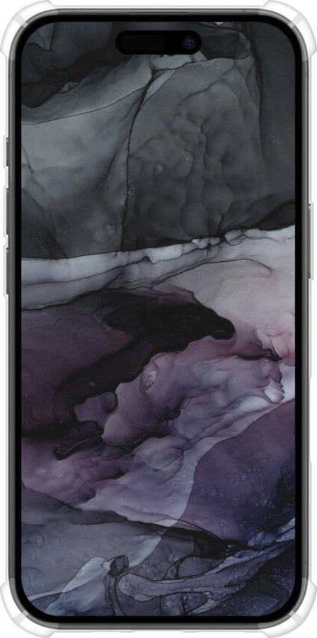 Силикон с усиленными углами чехол Абстракция искусство для Apple iPhone 16 - 6434sp-3709 изображение 
