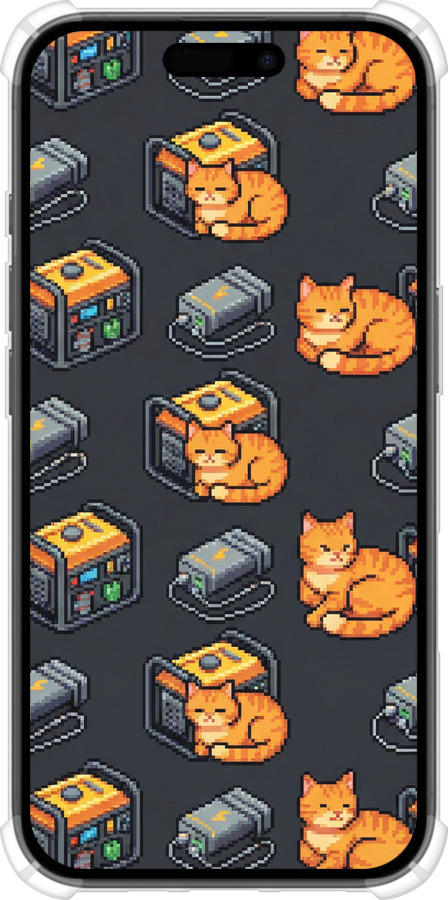 Силикон с усиленными углами чехол Autonomous Zone для Apple iPhone 16 - 6771sp-3709 изображение 