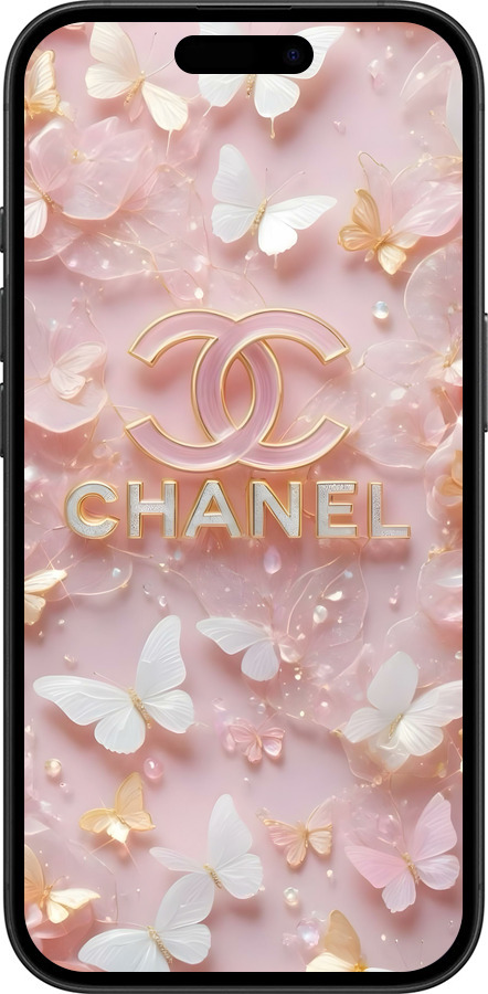 Силиконовый чехол Шанель для Apple iPhone 16 - 6366u-3709 изображение 