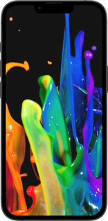 TPU чехол Бризки фарби для Apple iPhone SE 4 - 3957b-3652 изображение 