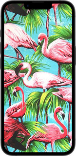 TPU чехол Tropical background для Apple iPhone SE 4 - 4016b-3652 изображение 