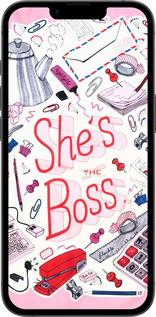 TPU чехол she's the  boss для Apple iPhone SE 4 - 4254b-3652 изображение 