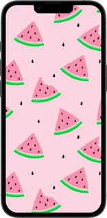 TPU чехол Розовый арбуз для Apple iPhone SE 4 - 4314b-3652 изображение 