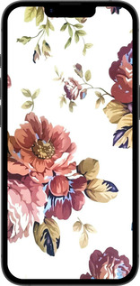 TPU чехол Vintage flowers для Apple iPhone SE 4 - 4333b-3652 изображение 