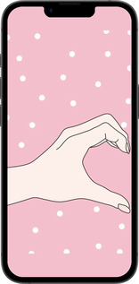 TPU чехол Половинка серця для Apple iPhone SE 4 - 4340b-3652 изображение 