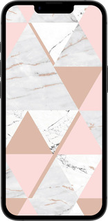 TPU чехол Мраморная симметрия для Apple iPhone SE 4 - 4344b-3652 изображение 