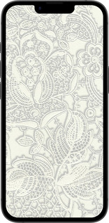 TPU чехол Белое кружево для Apple iPhone SE 4 - 4383b-3652 изображение 