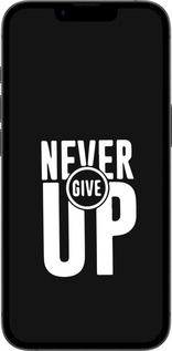 TPU чехол Ніколи не здавайся для Apple iPhone 16e - 4572b-3971 изображение 