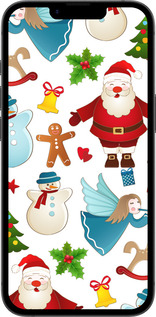 TPU чехол Новогодний 1 для Apple iPhone 16e - 4614b-3971 изображение 