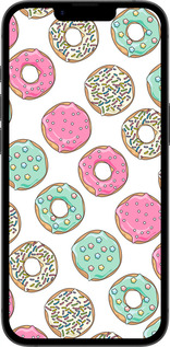 TPU чехол Пончики 1 для Apple iPhone 16e - 4657b-3971 изображение 